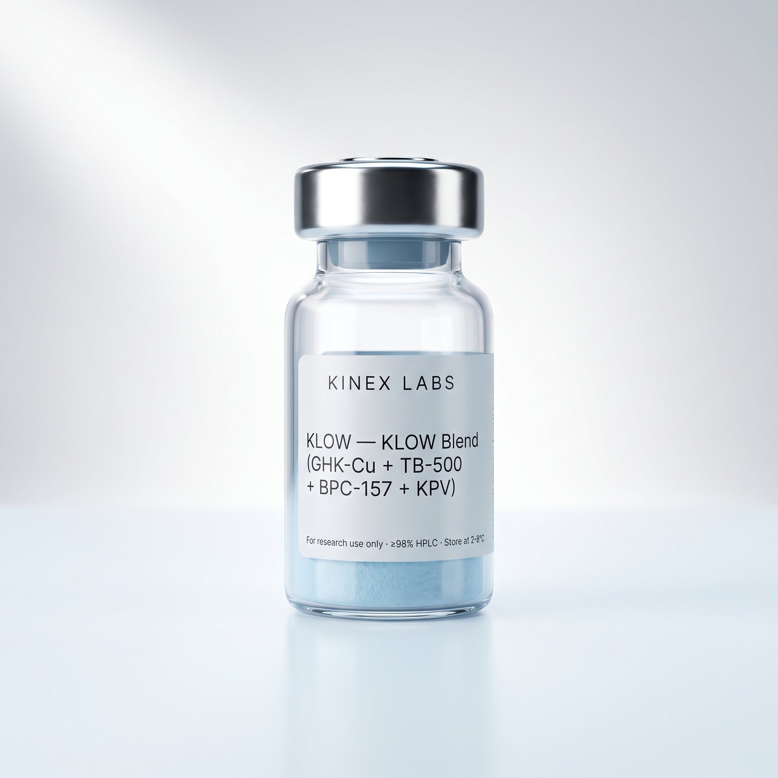KLOW Blend (GHK-Cu + TB-500 + BPC-157 + KPV) — KINEX LABS